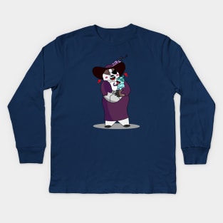 BadgerCyclops & Bobo Chan Kids Long Sleeve T-Shirt